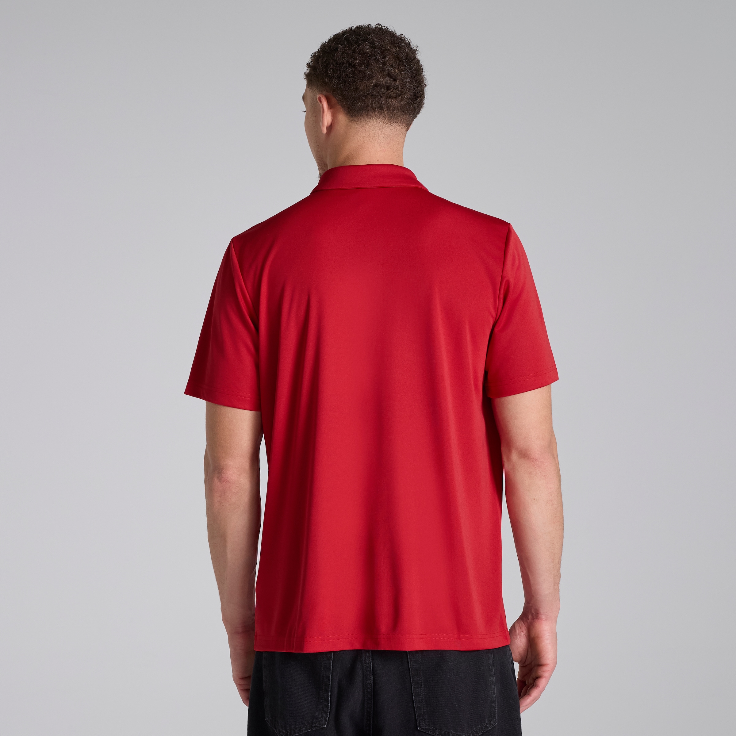 Manchester United x adidas RED4LIFE Polo Red Red Detail [2-8]