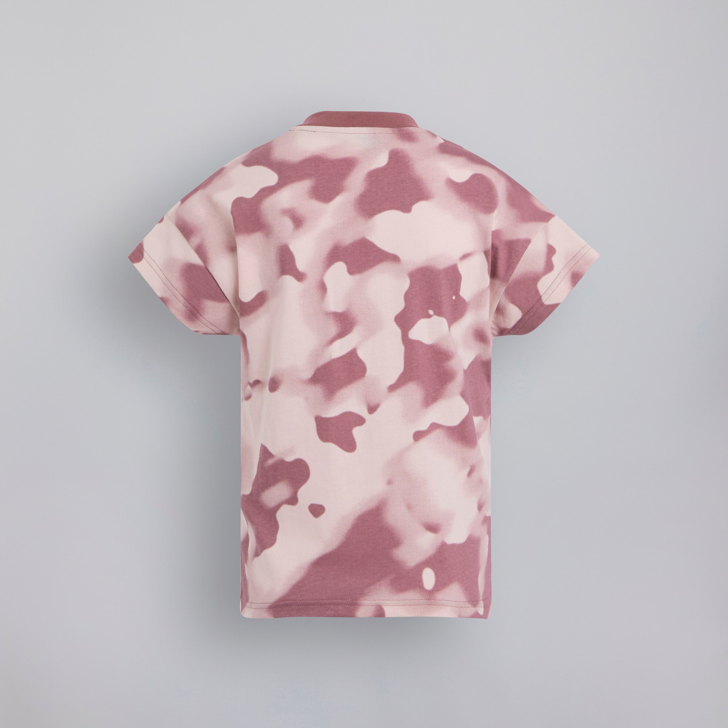 Manchester United x adidas Kids Future Icons Camo Print T-Shirt Burgundy 빨간색 세부 사항 [2-2]