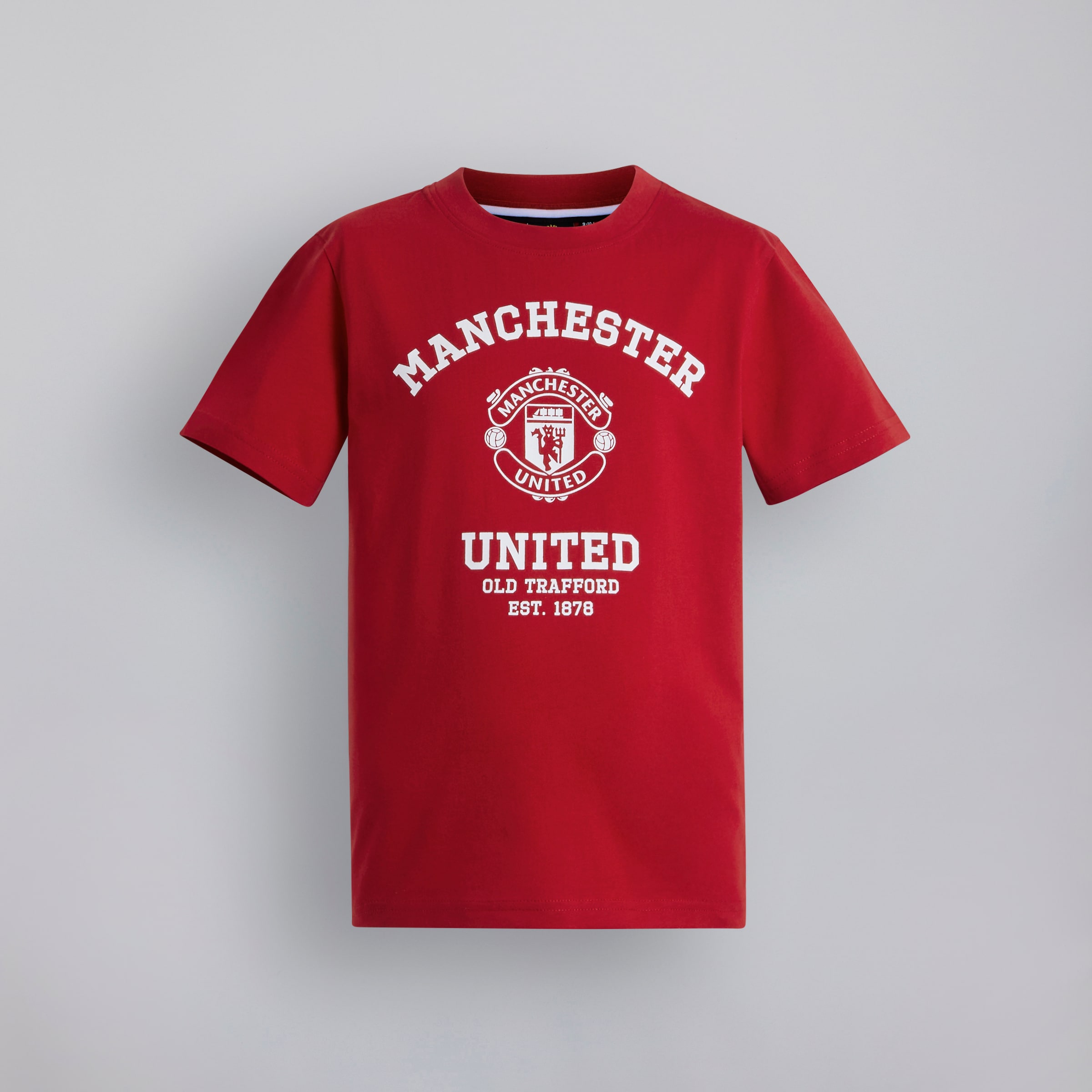 Manchester United Kids Varsity T-Shirt Red Red