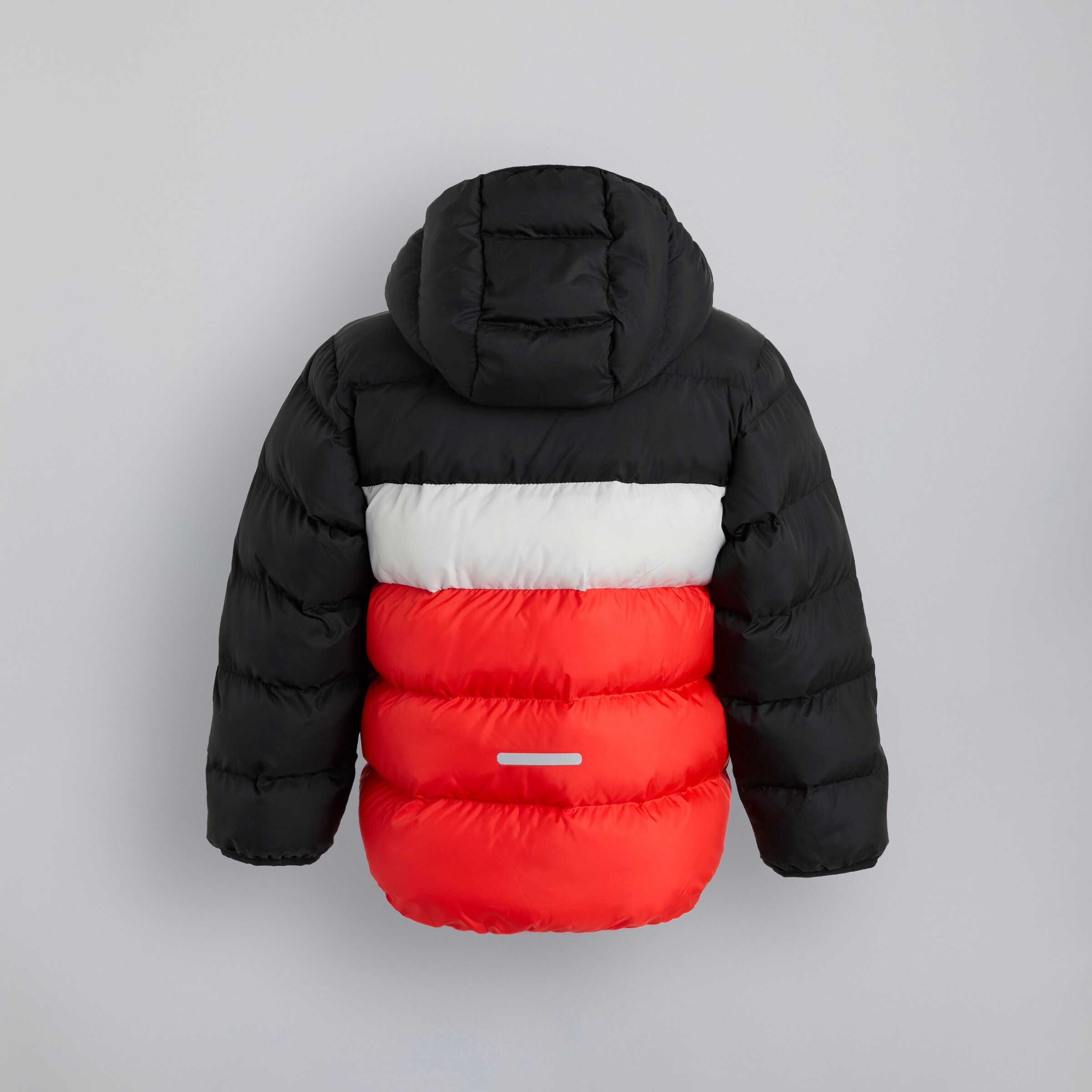 Veste synthétique en duvet noire pour jeunes par Adidas Manchester United Noir Détail [2-2]