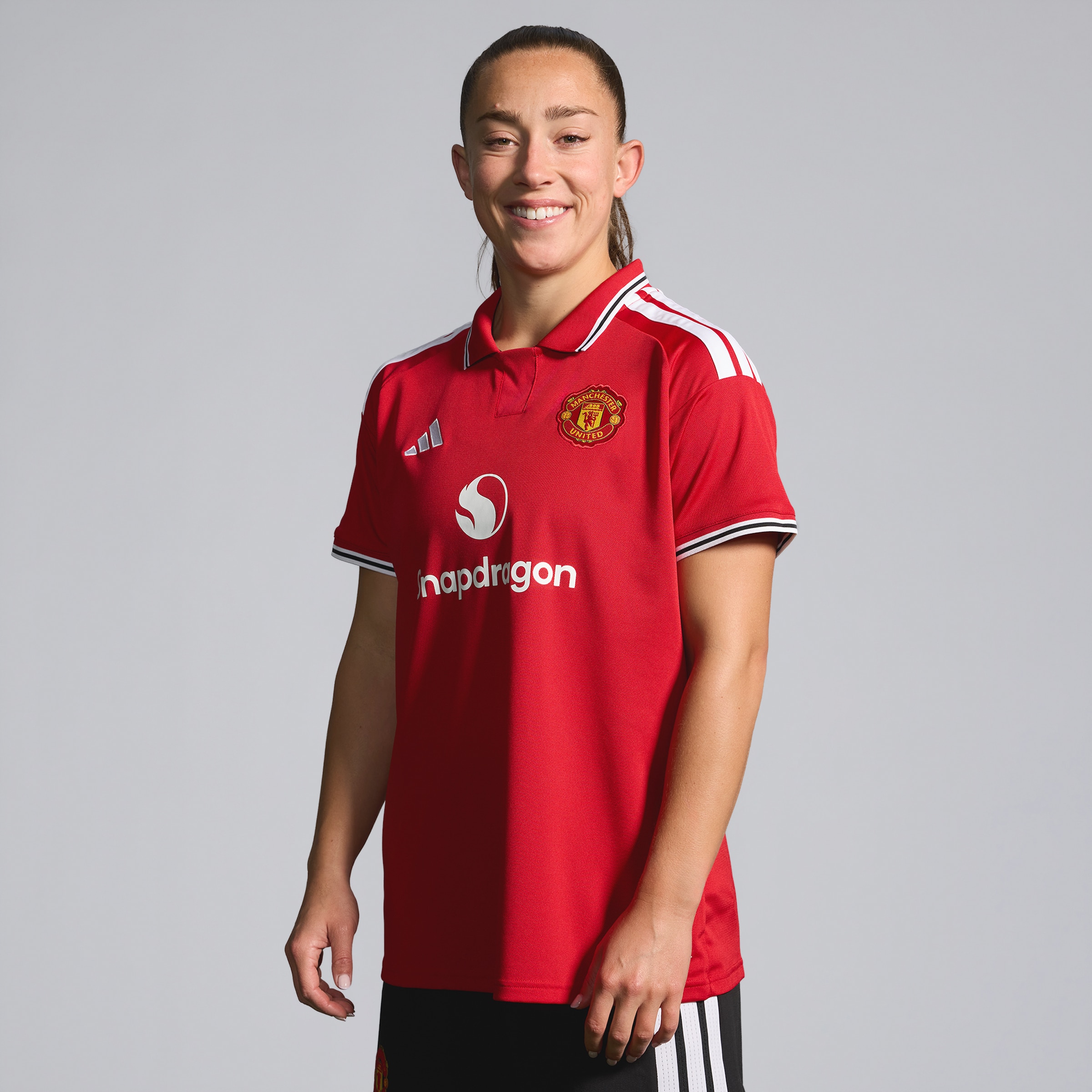 Manchester United 26/27 Home Jersey Womens with Le Tissier 4 WSL Printing Red Detail [2-5]