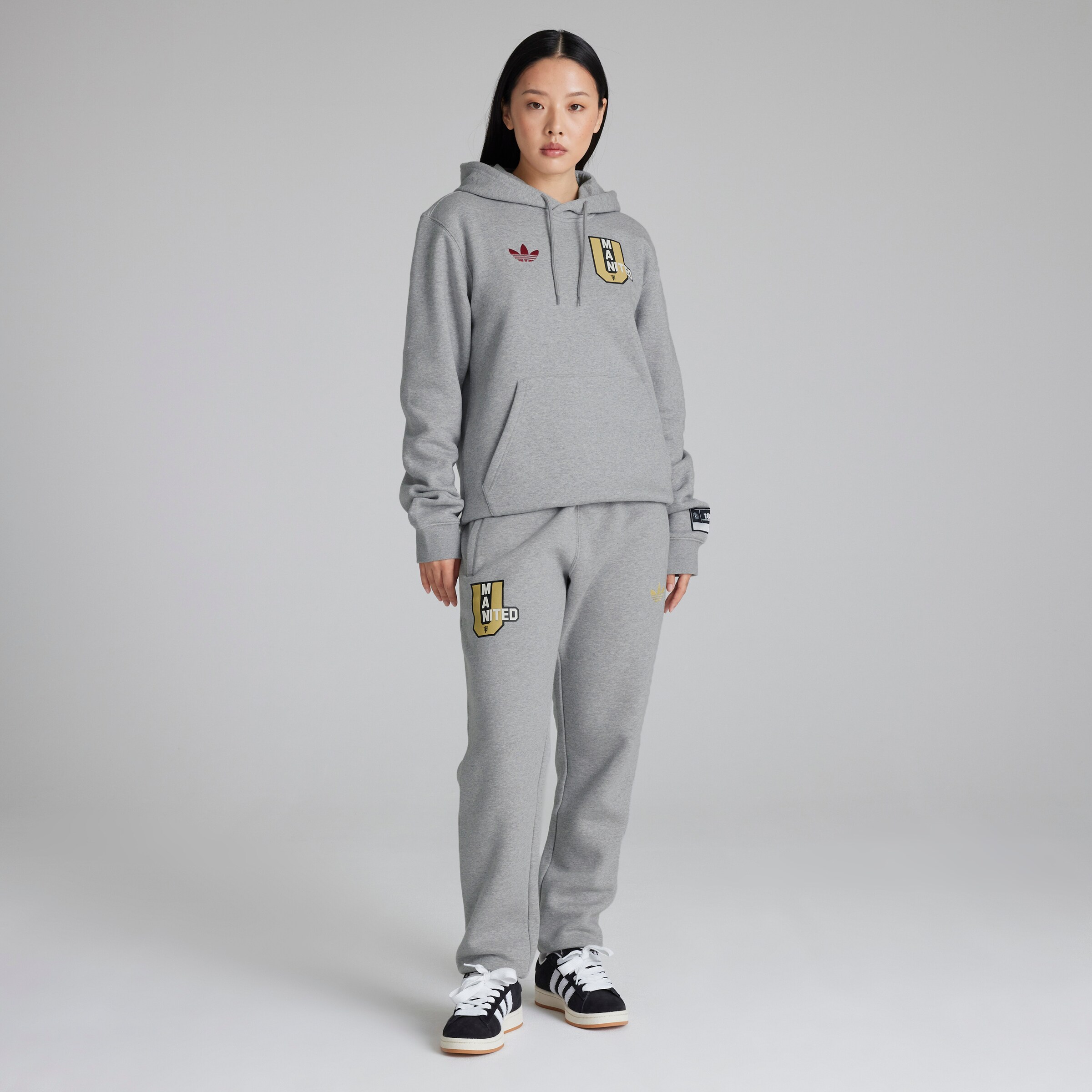 Manchester United VRCT Pants Grey Grey Detail [8-8]