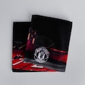 Manchester United Stadium Towel Black