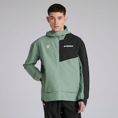 Manchester United x adidas Terrex Multi Softshell Jacket Green