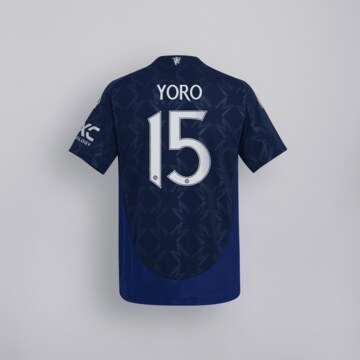 Manchester United 24/25 Away Jersey with Yoro 15 Cup Printing