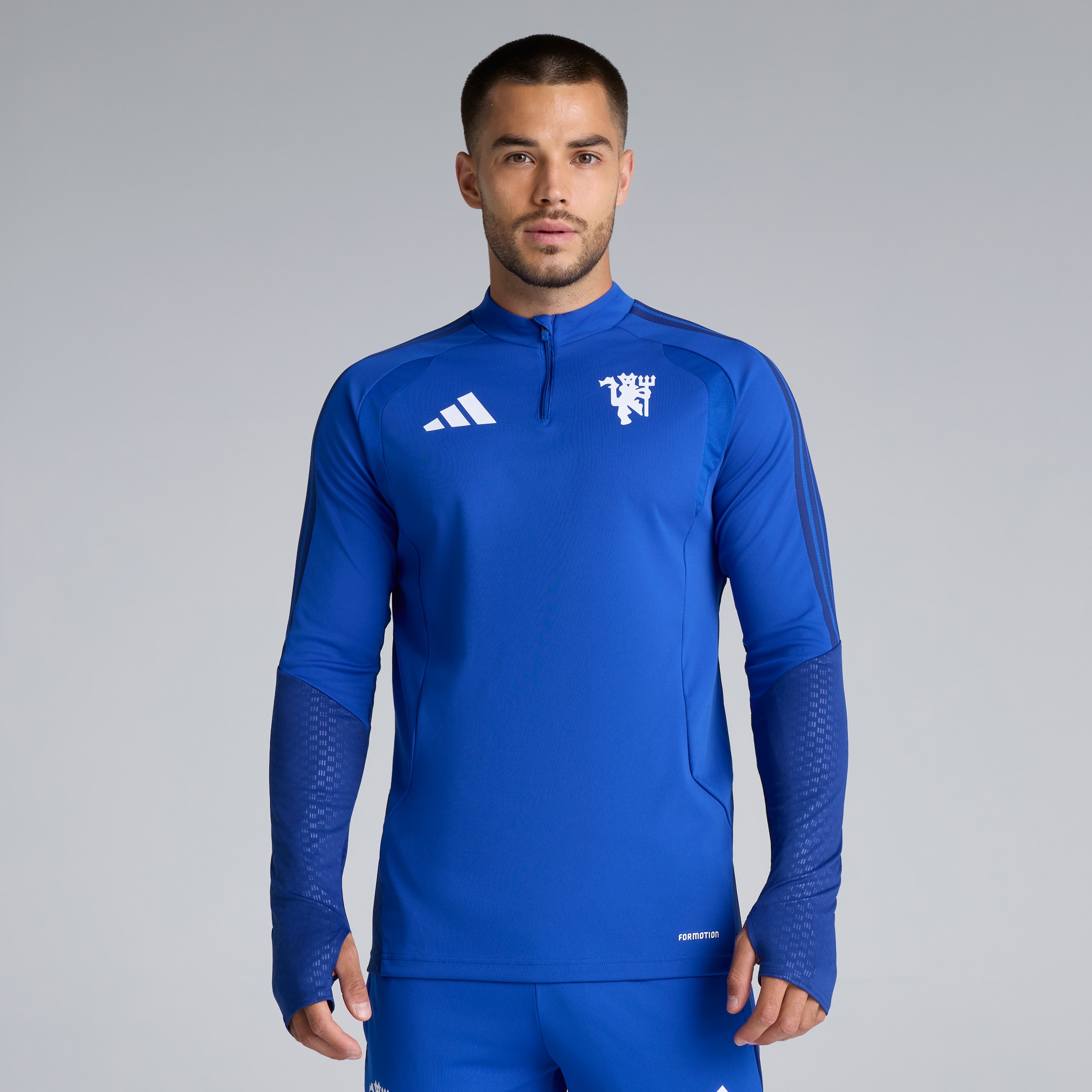 Manchester United 26/27 Cup Training Tiro Top Blue 蓝色