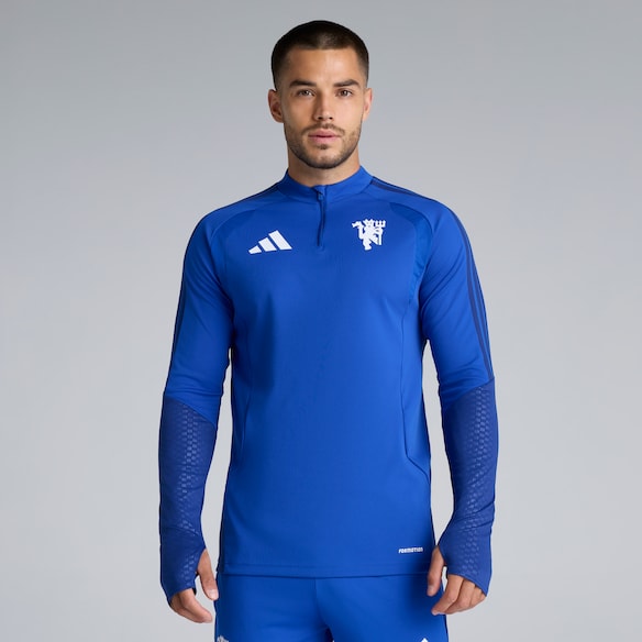 Manchester United 26/27 Cup Training Tiro Top Blue Blau