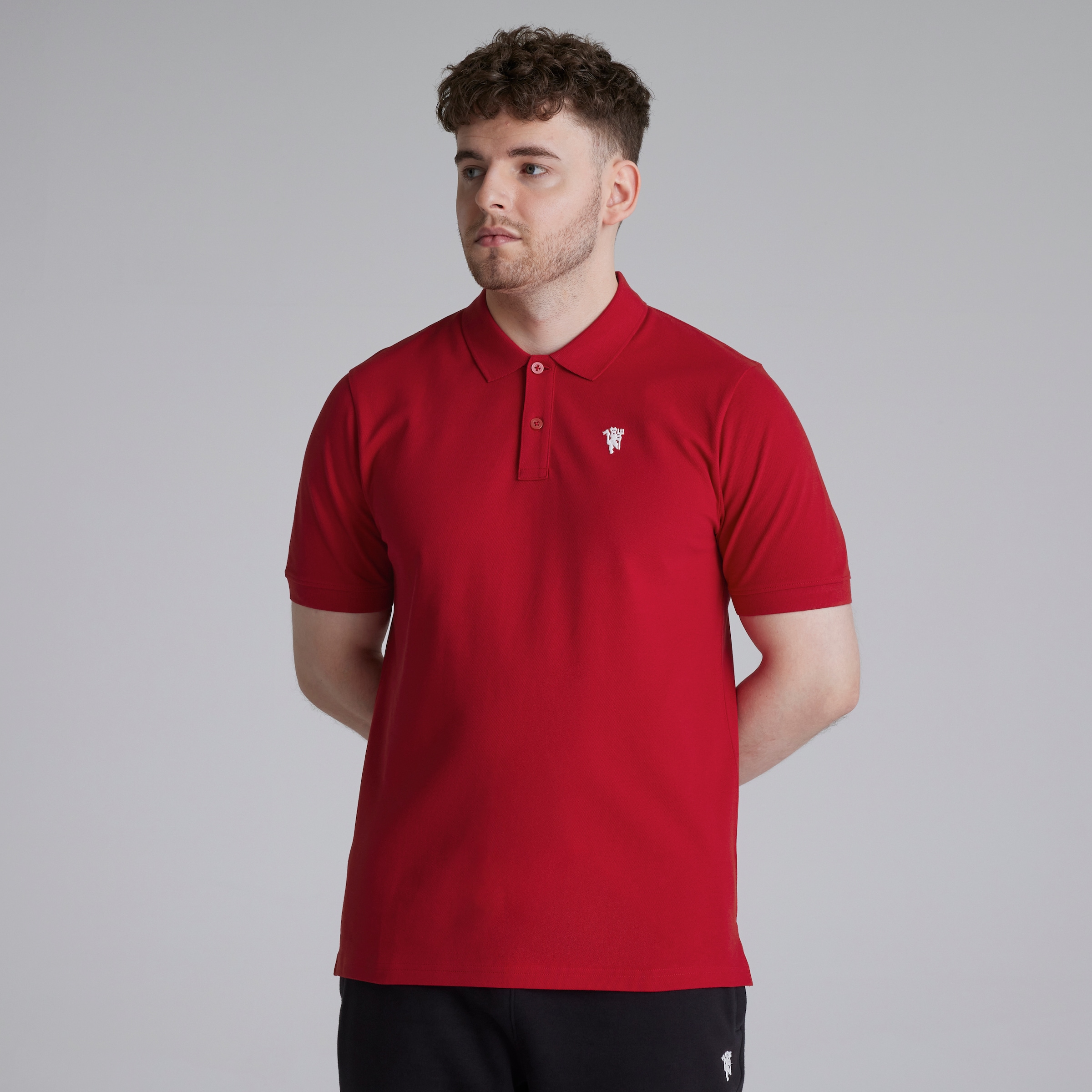 ウェア Manchester United Official Polo Shirt L Amazon.com: adidas Men's Manchester United DNA Polo Shirt