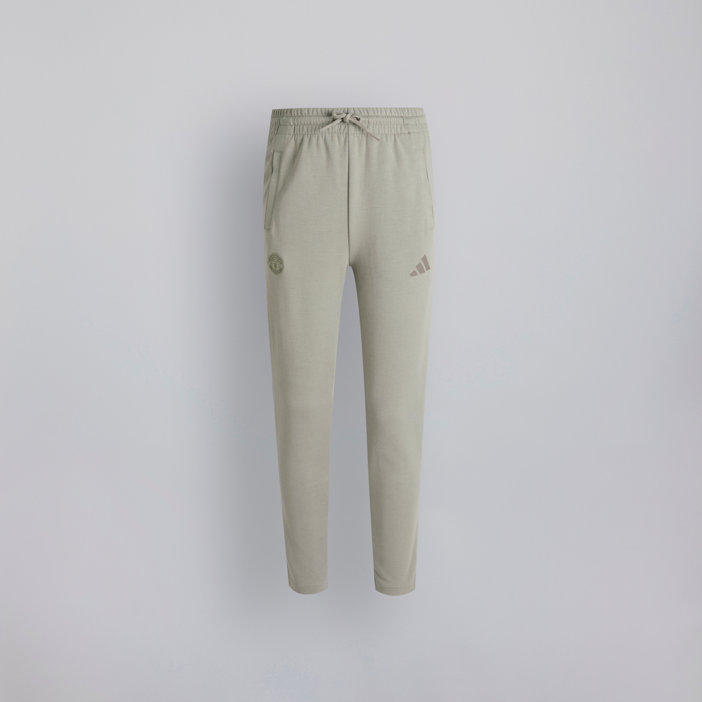 Manchester United x adidas Kids Future Icons Tracksuit Beige Beige 세부 사항 [3-4]