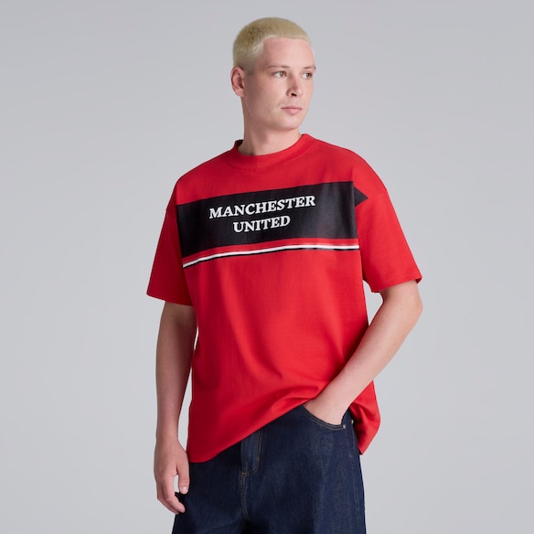 Manchester United Club Colours T-Shirt Red Rouge