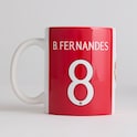 Manchester United Fernandes Mug Red
