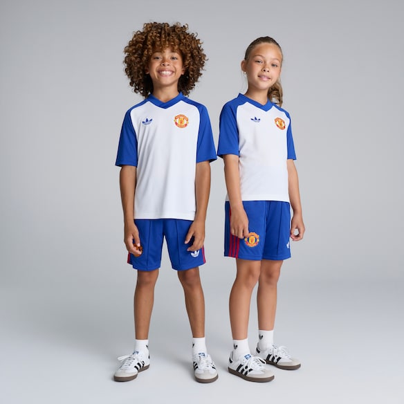 Manchester United Kids 26/27 Away Pre Match Jersey 白色