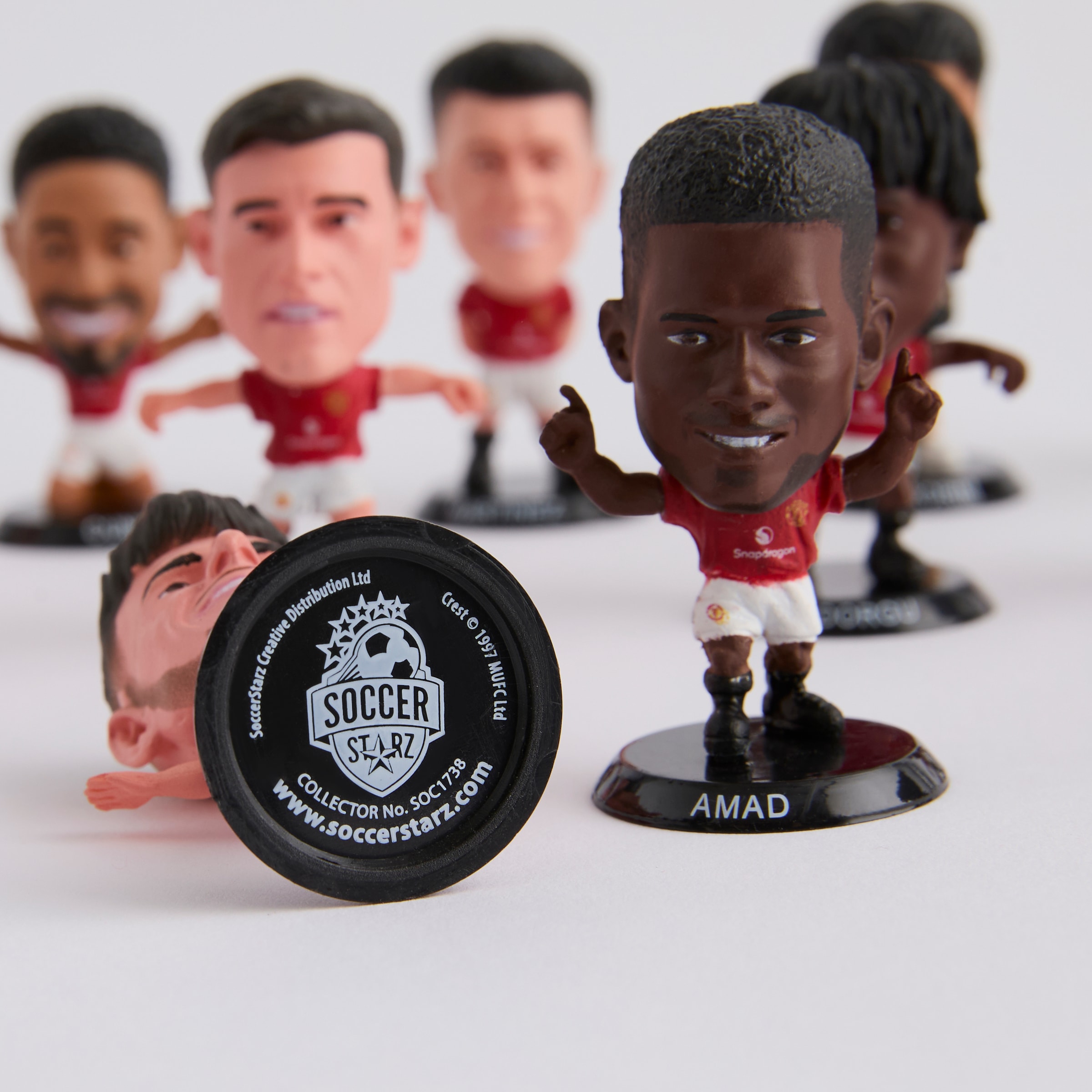 Manchester United SoccerStarz Team Pack Figurine Set Red Red Detail [4-4]