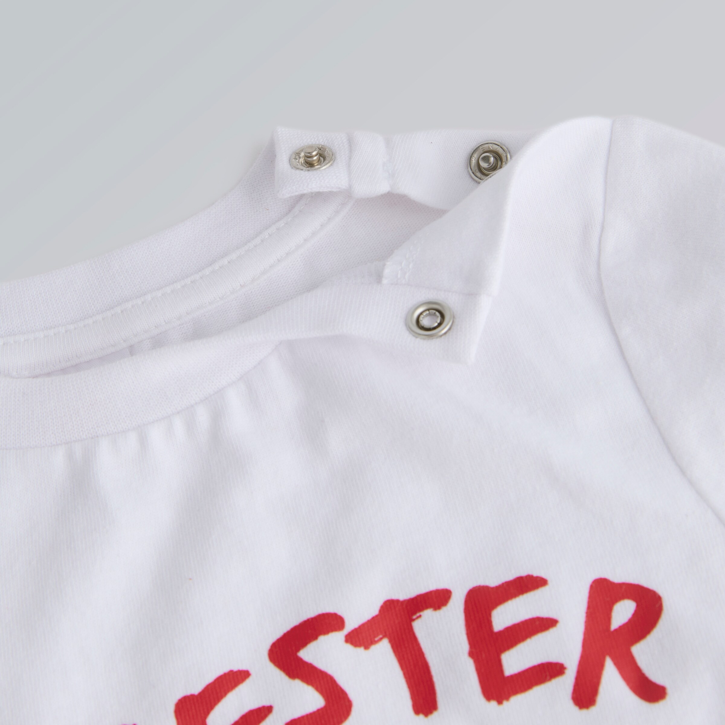 Manchester United Baby Fred T-Shirt White 白色 细节 [4-4]