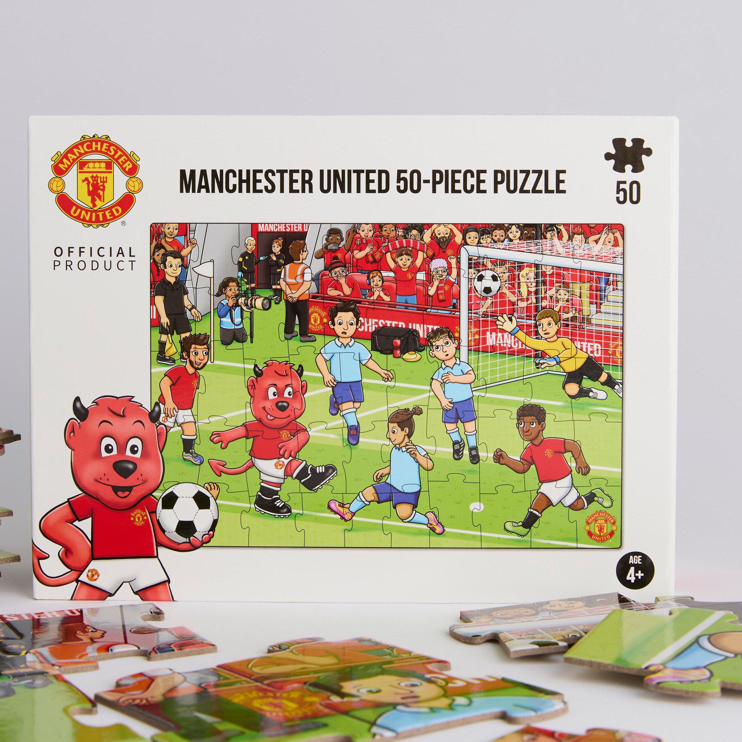 Manchester United Fred the Red Jigsaw Puzzle 50pc Detail [2-4]