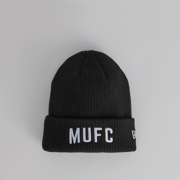 Manchester United x New Era MUFC Cuff Beanie Black Negro