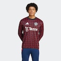 Manchester United Pre-Match Warm Top Black