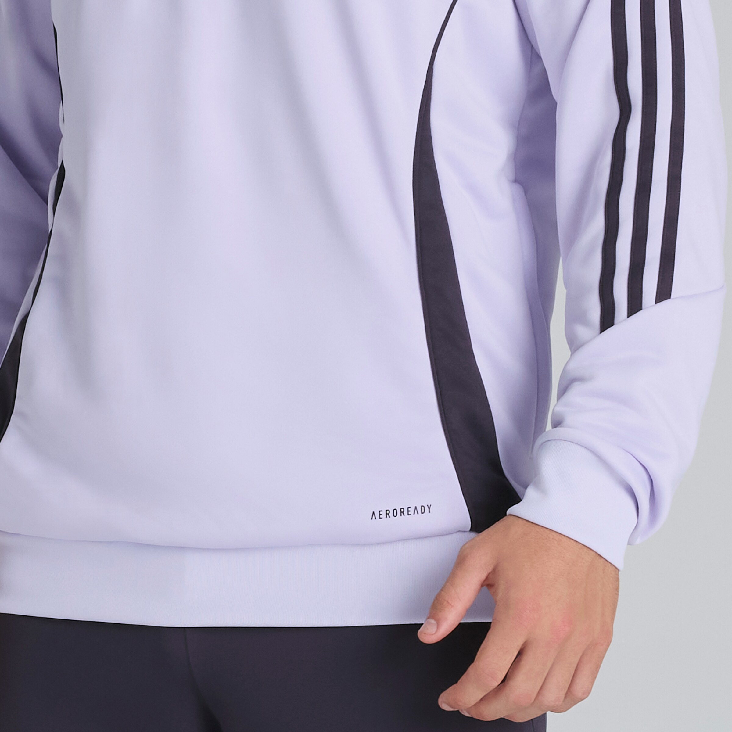 Manchester United Tiro 25 Competition Training Hoodie Purple Detail [5-5]