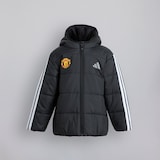 Manchester United x adidas Little Kids Essentials 3-Stripes Padded Jacket Black