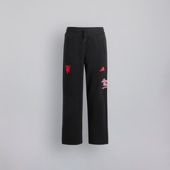 Manchester United x adidas Kids US Pack Tracksuit Bottoms Black