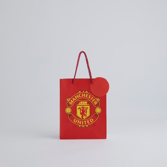 Manchester United Small Core Gift Bag 18 x 23 cm Red Red