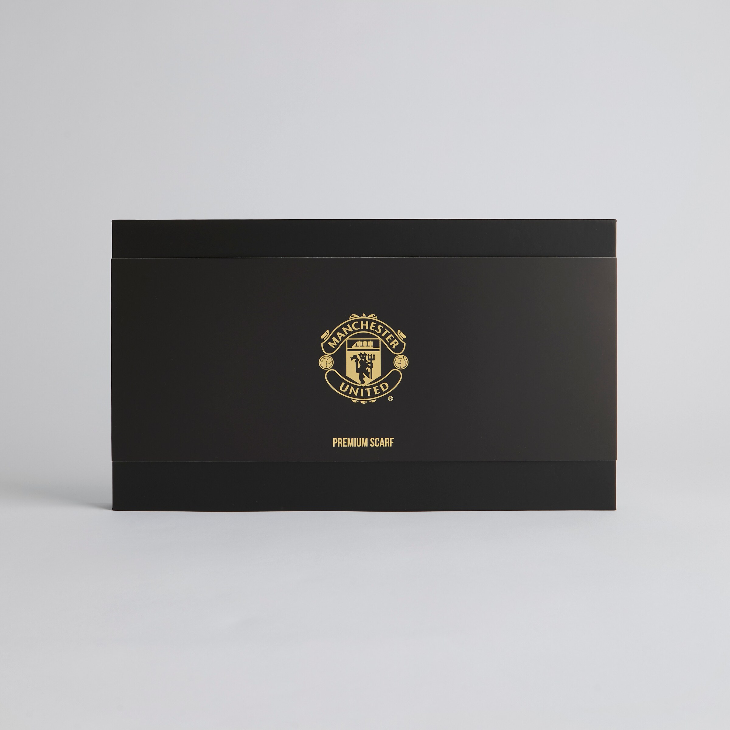Manchester United Scarf Gift Box Black Black Detail [2-4]