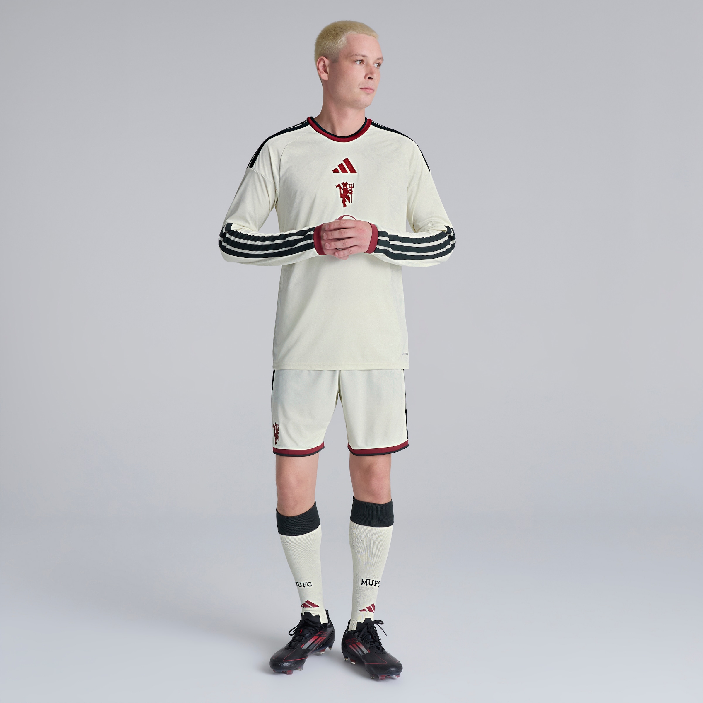 Manchester United 26/27 Third Shorts Cream Beige Detail [4-6]