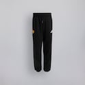 Manchester United x adidas Kids Essentials Tiberio 3-Stripes Fleece Joggers Black/Grey