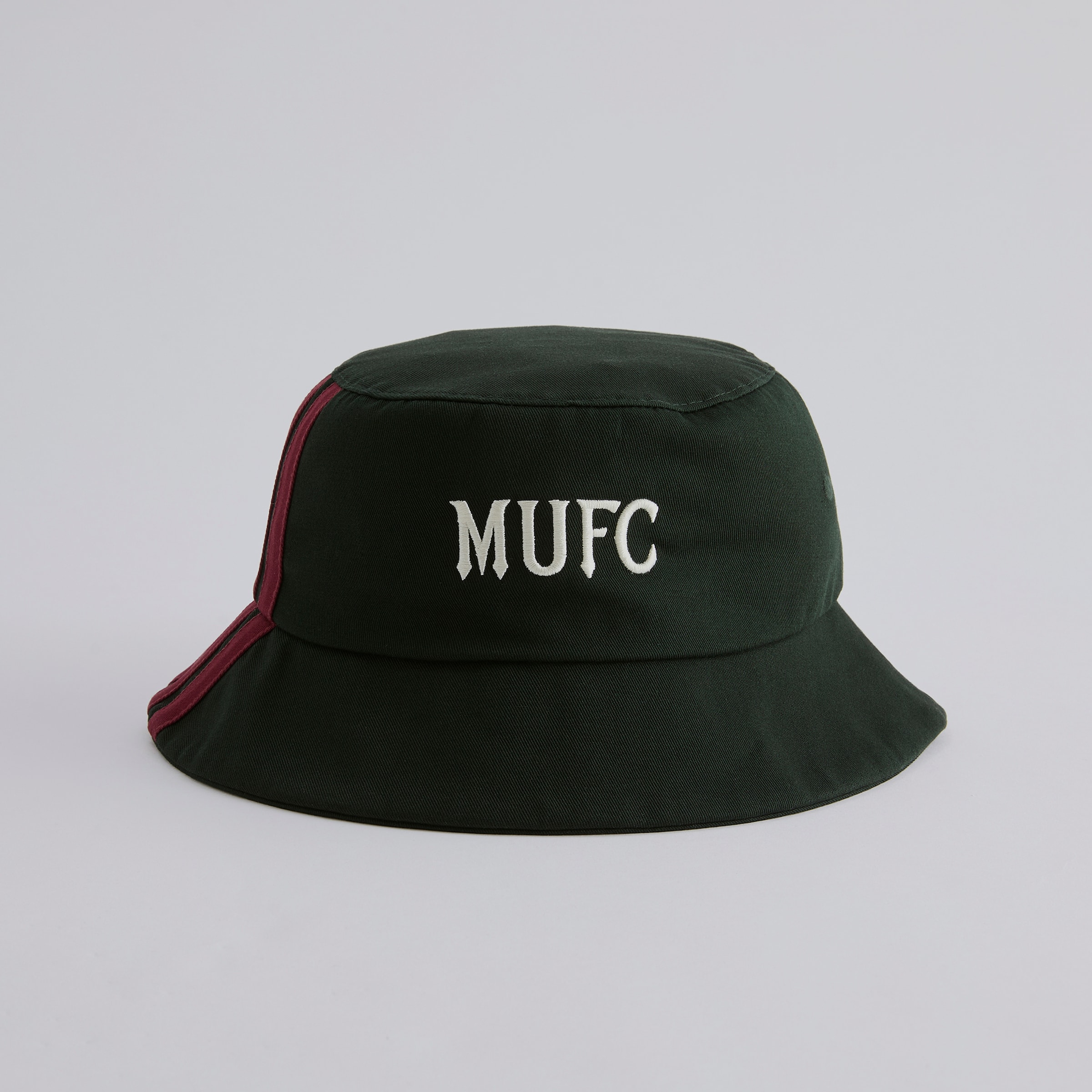 Manchester United x adidas Third Bucket Hat Cream Grün Detail [4-5]