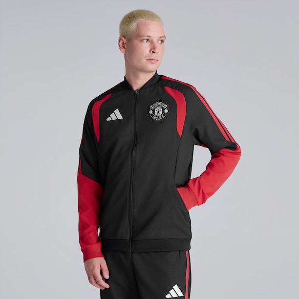 Manchester United 26/27 Training Tiro Presentation Jacket Black Black