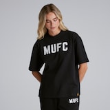 Manchester United Womens MUFC T-Shirt Black