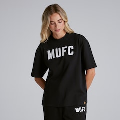 Manchester United Womens MUFC T-Shirt Black