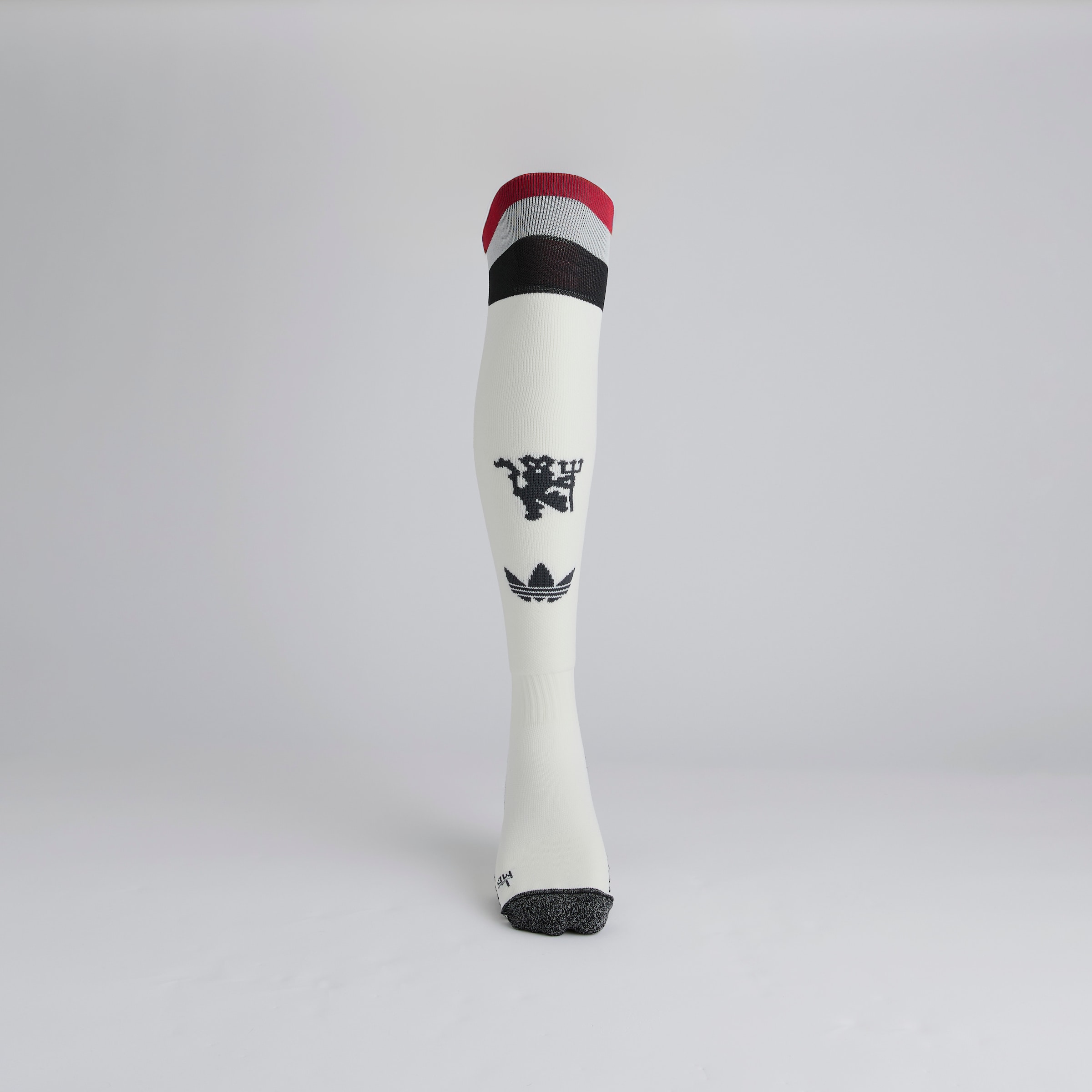 Manchester United 24/25 Third Socks White White Detail [2-4]