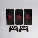Manchester United Xbox Series X Console Skin Bundle Black