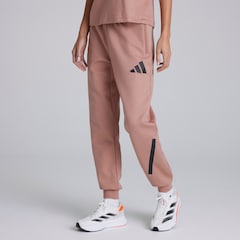 Manchester United x adidas Womens Z.N.E. Tracksuit Bottoms Pink