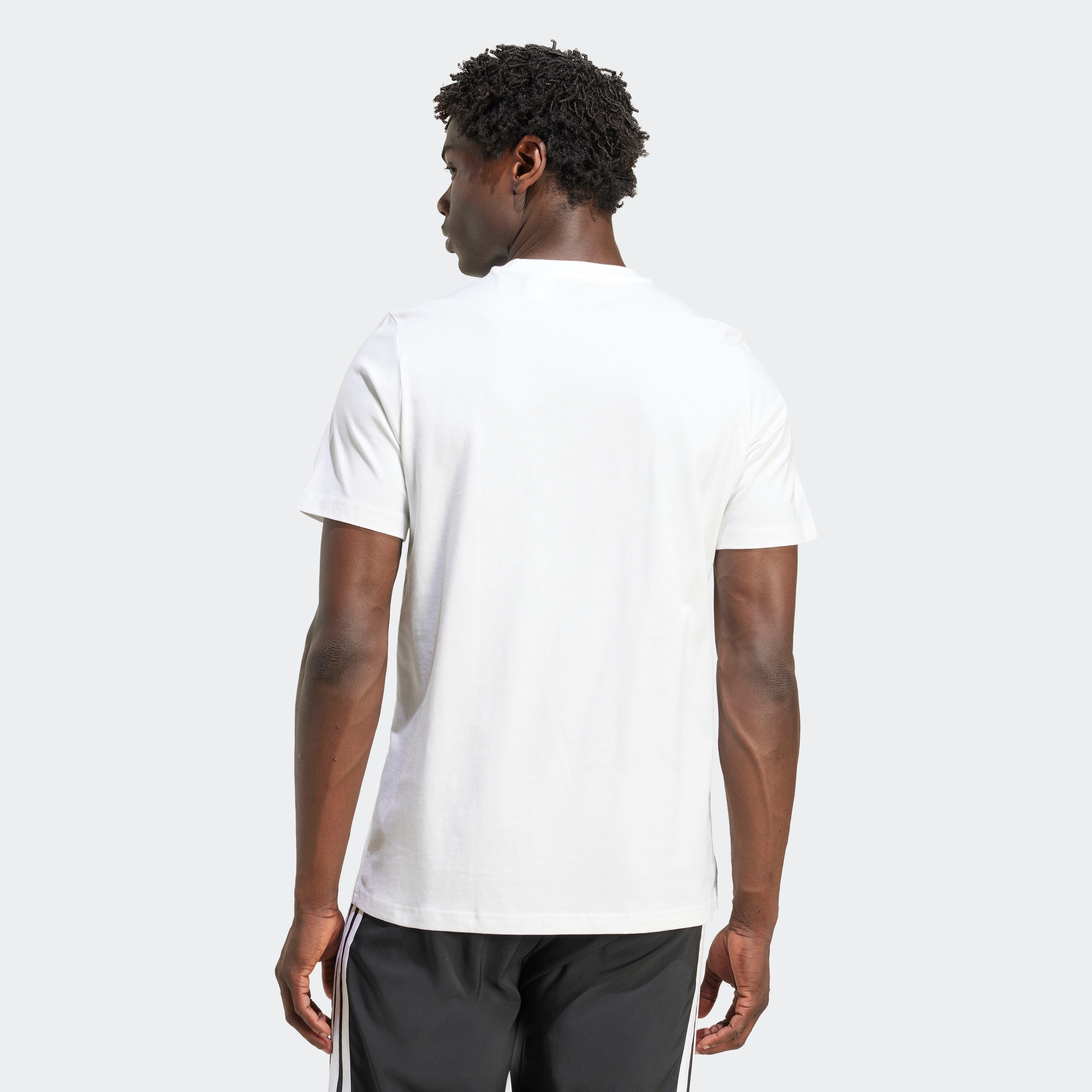 Manchester United x adidas Seasonal Graphic T-Shirt Blanc Détail [2-5]