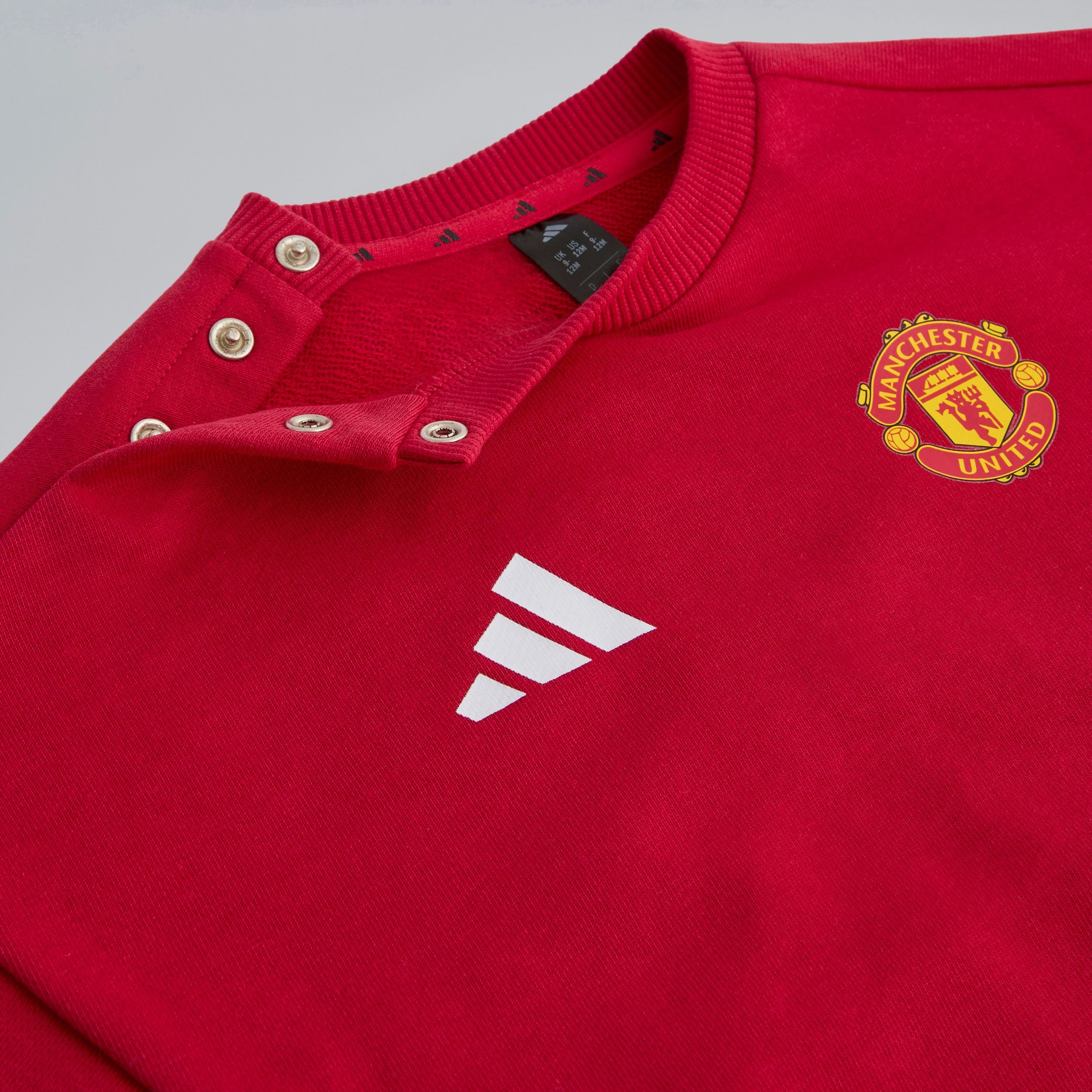 Manchester United x adidas Baby DNA Joggers Red 红色 细节 [3-4]