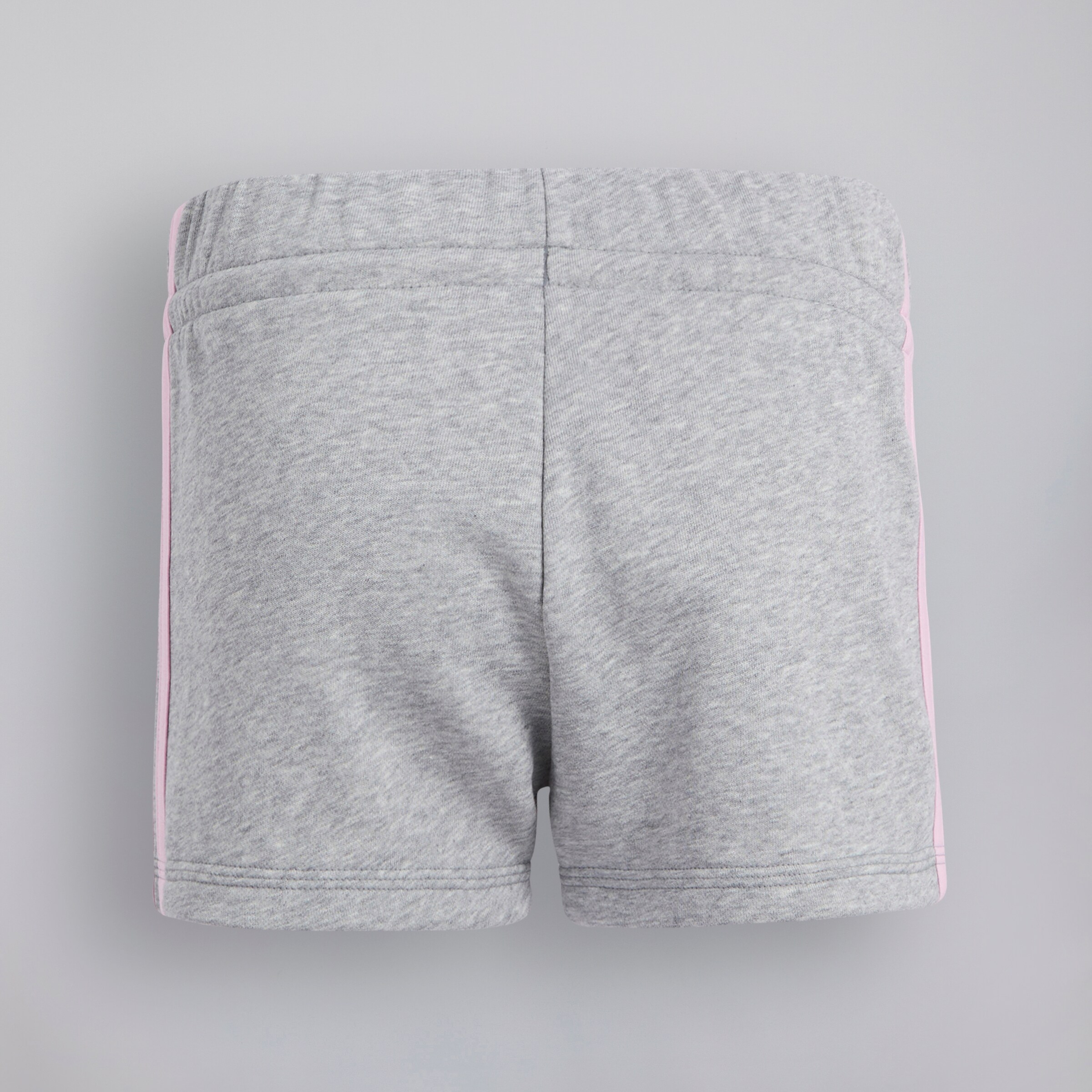 Manchester United x adidas Kids Essentials Shorts Grey Marl Gris Détail [2-2]