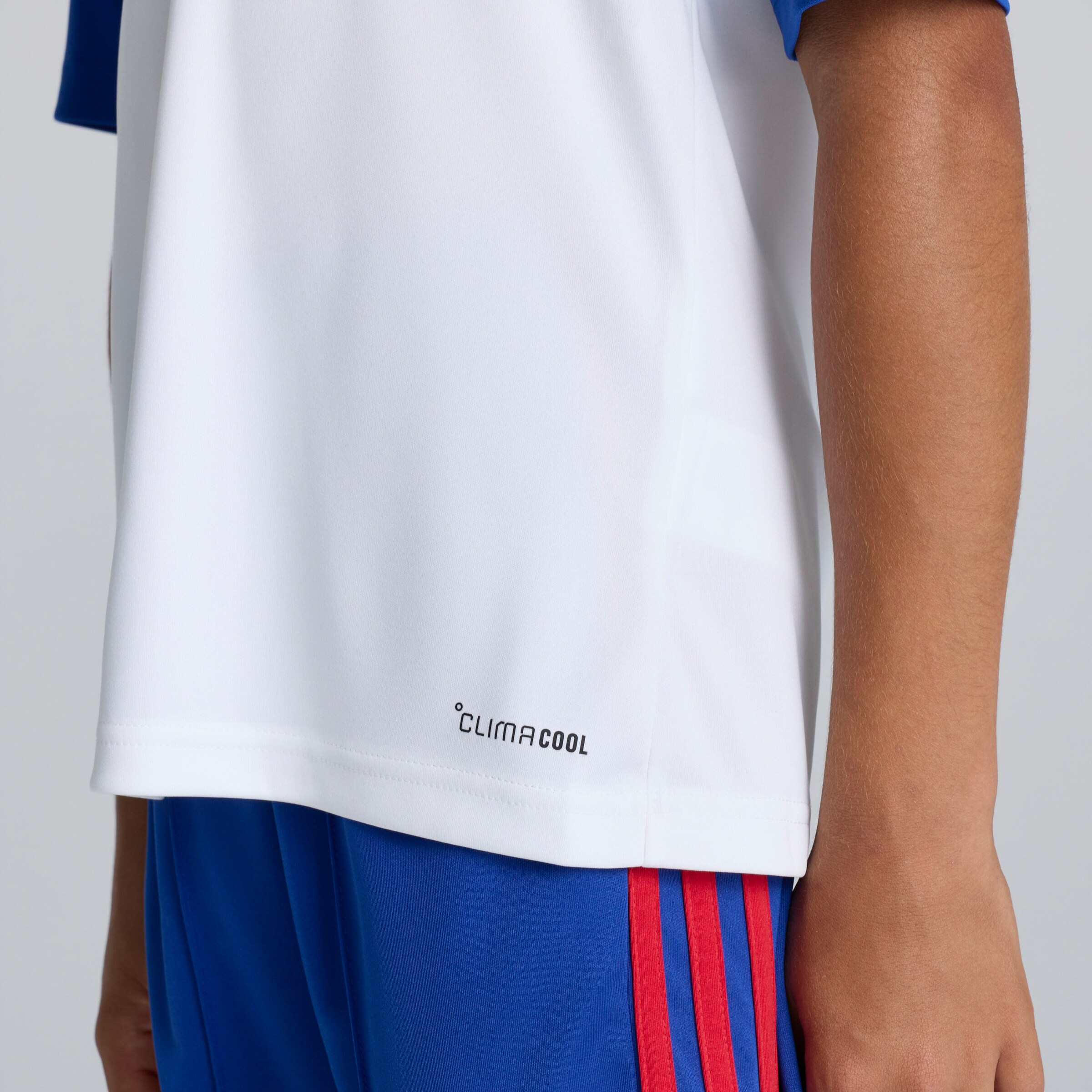 Manchester United Kids 26/27 Away Pre Match Jersey Blanc Détail [6-7]