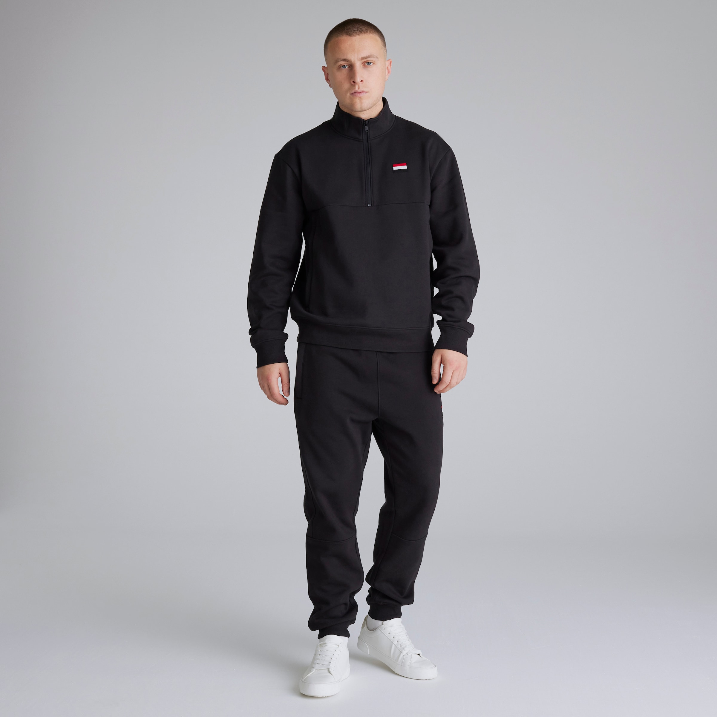 Manchester United Joggers Black Black Detail [3-5]