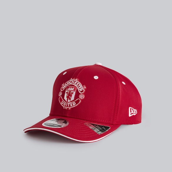 Manchester United x New Era Crest Recycled 9Seventy Cap Red Red
