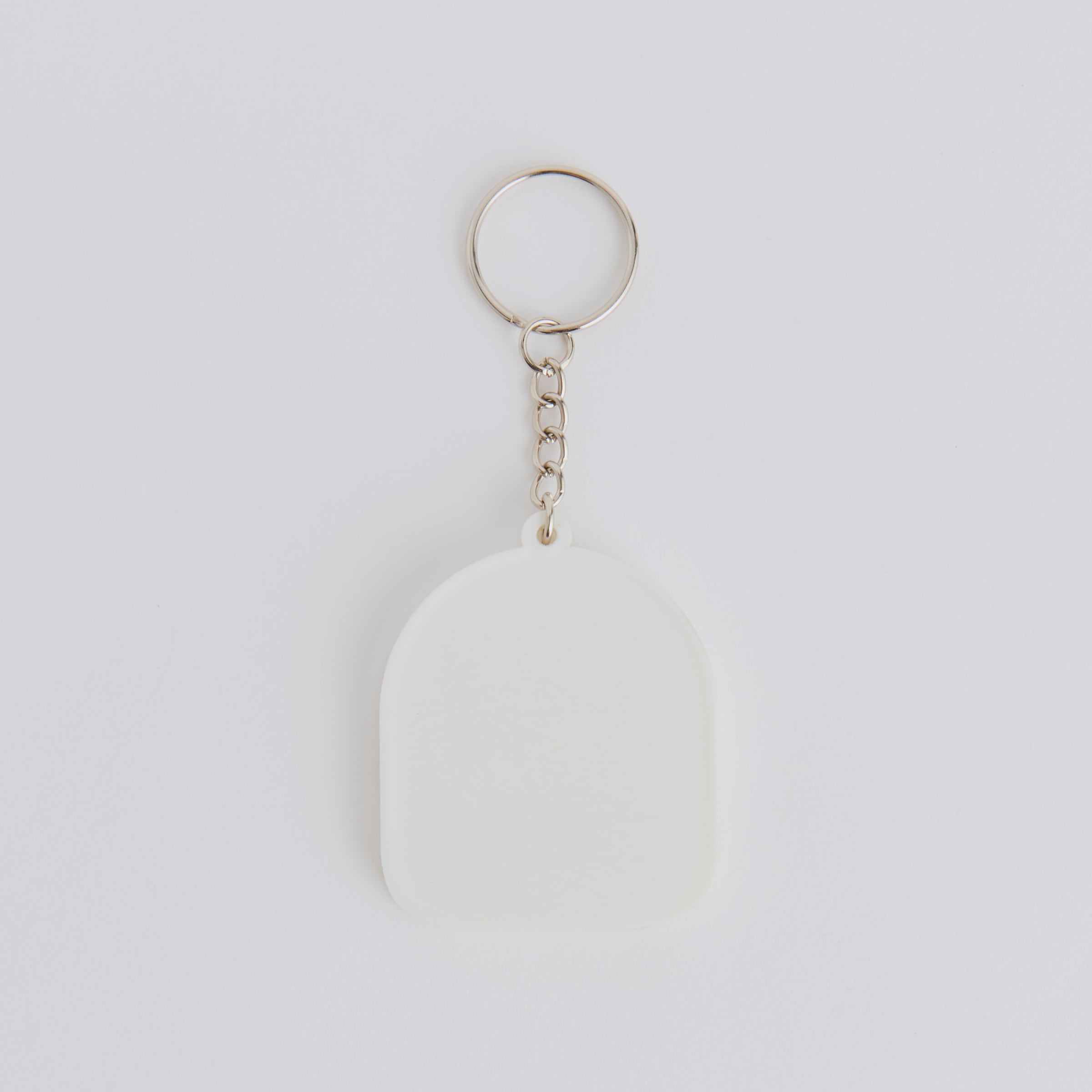 Manchester United Love United Keyring White Blanc Détail [2-4]