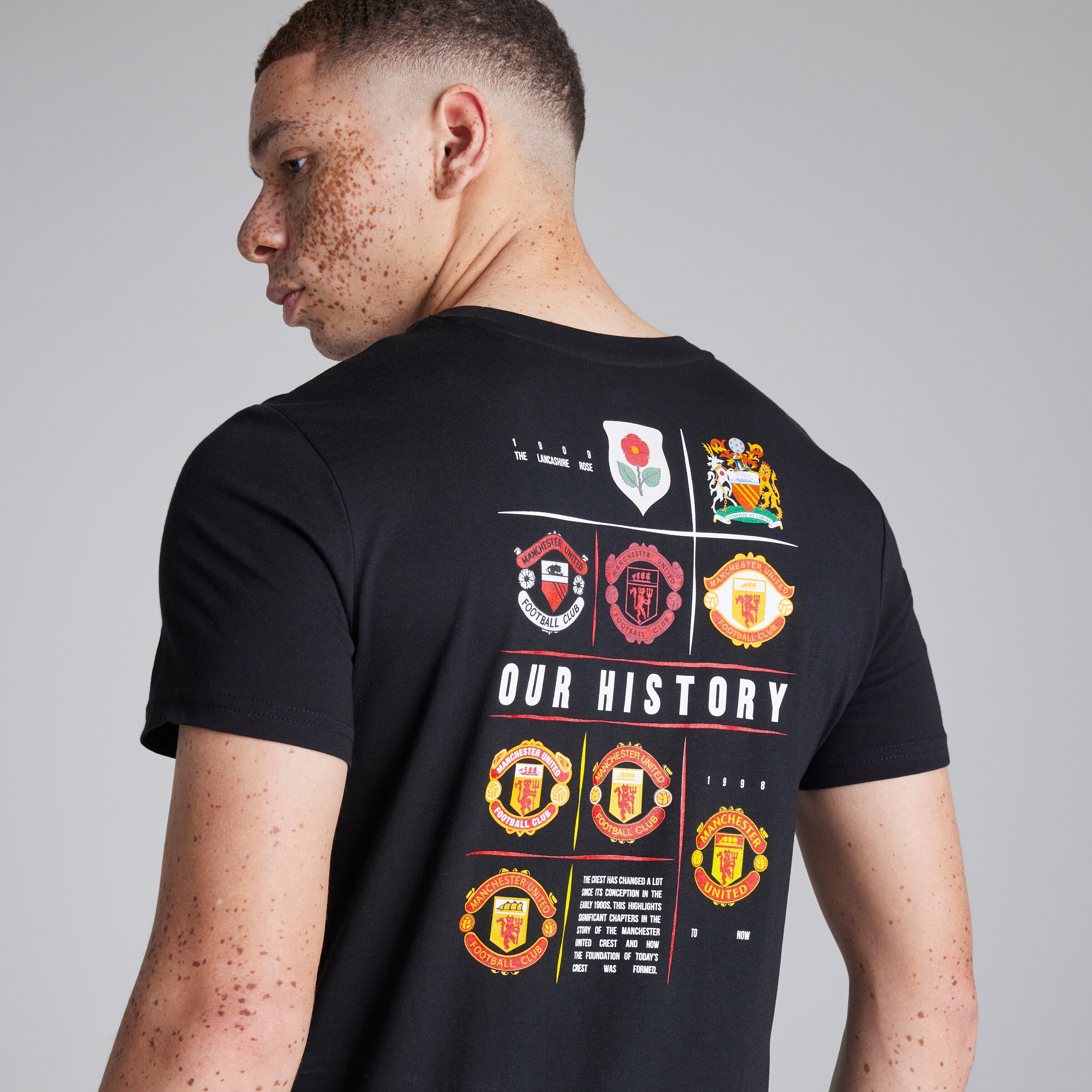 Manchester United Our History T-Shirt Black 黑色 细节 [5-5]