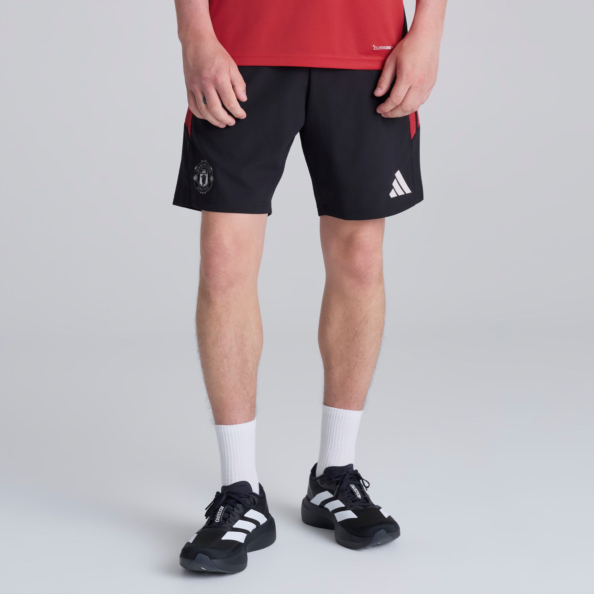 Manchester United 26/27 Training Tiro Authentic Downtime Shorts Black Black
