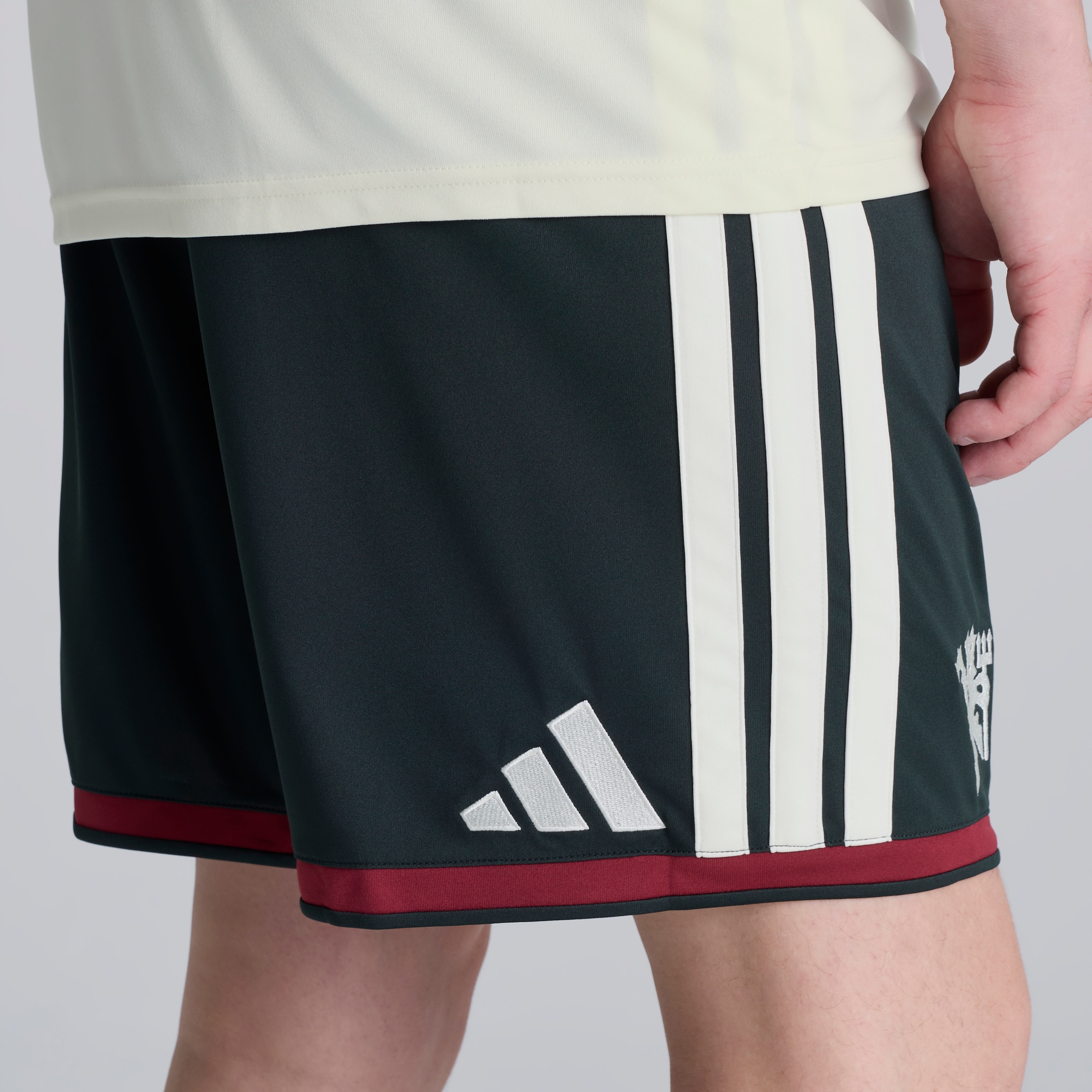 Manchester United 26/27 Third Shorts Green Grün Detail [5-5]