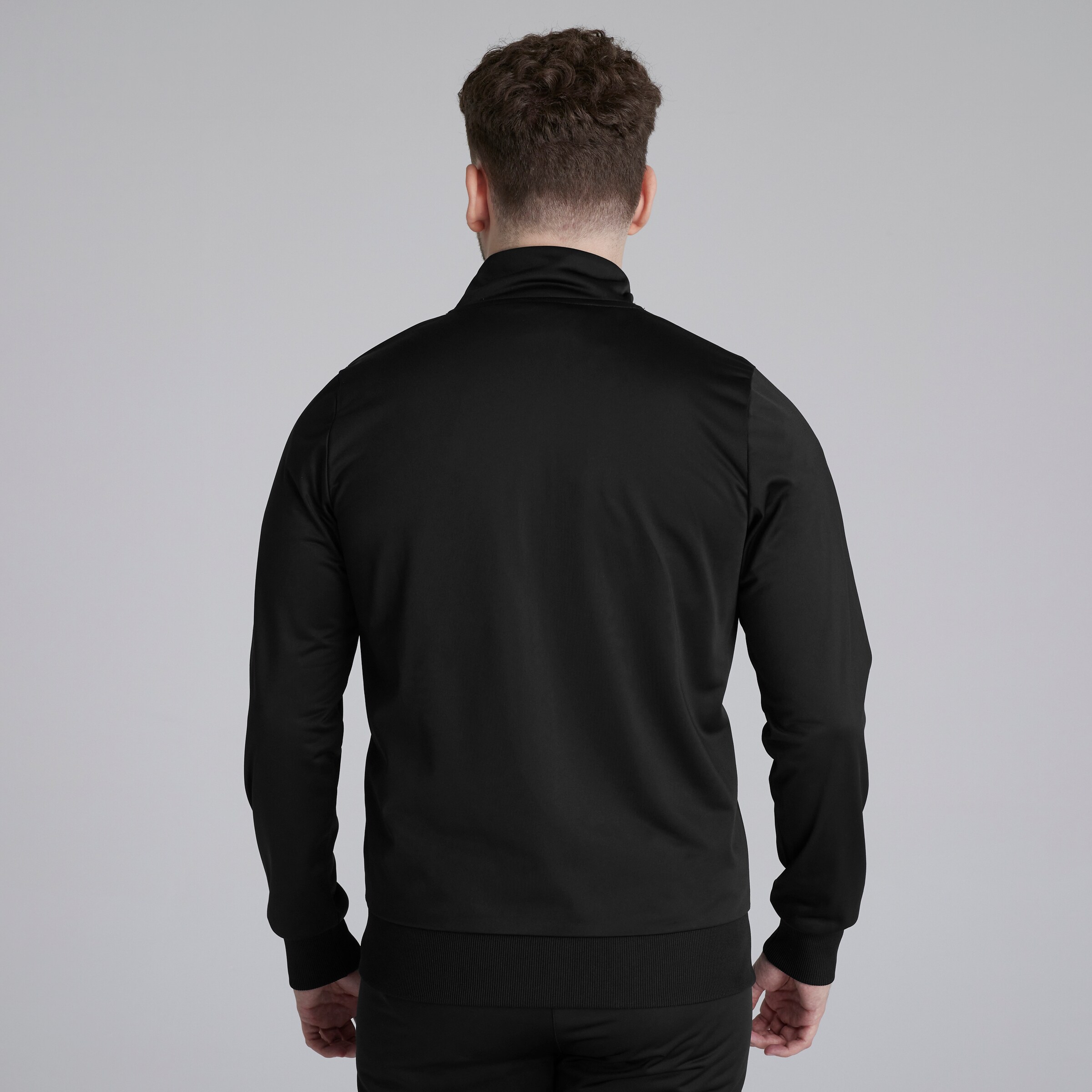 Manchester United Blackout Full-Zip Track Jacket Black Black Detail [2-6]