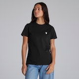 Manchester United Womens Devil Essentials T-Shirt Black