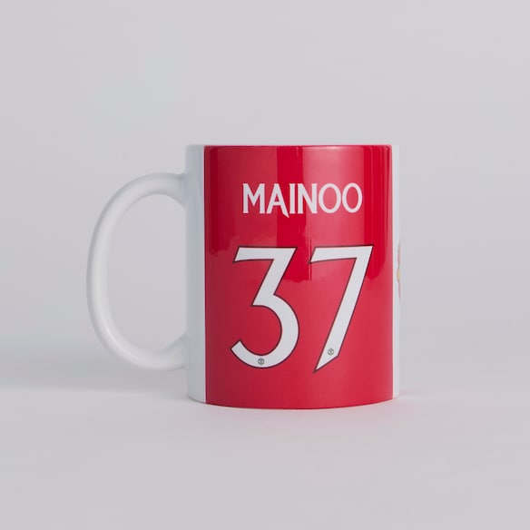 Manchester United Mainoo Mug Red Red
