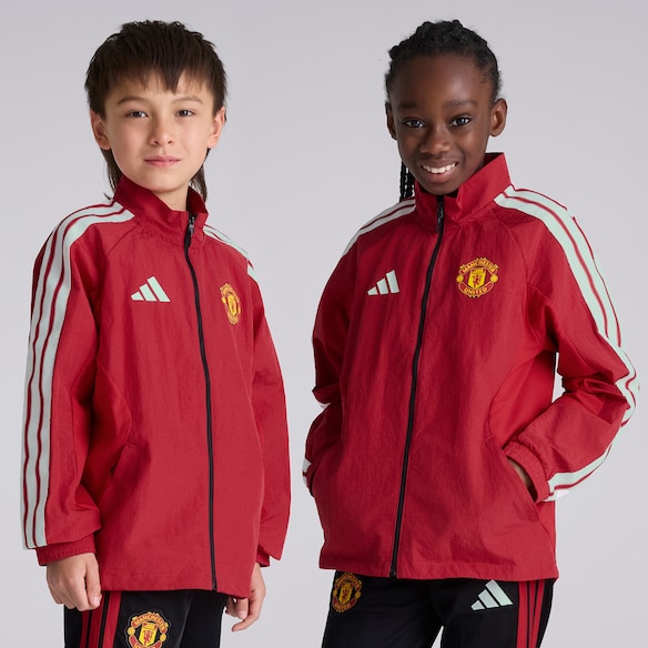 Manchester United 26/27 Kids Anthem Jacket Red Rojo