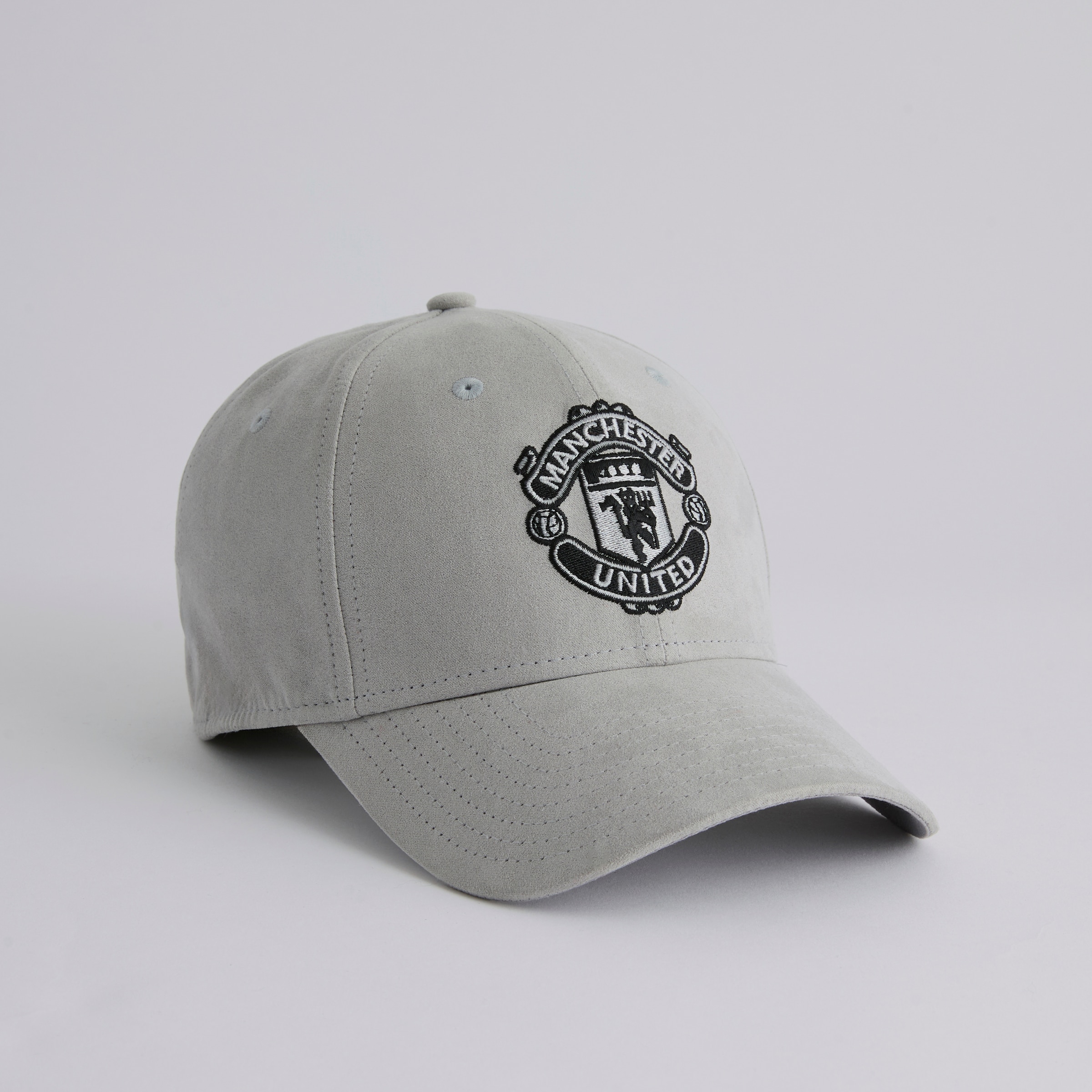 Manchester United x New Era 39Thirty Cap Grey Grey Detail [2-5]
